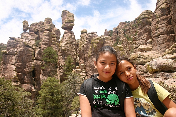 Camp Dos Cabezas students in Chiricahua